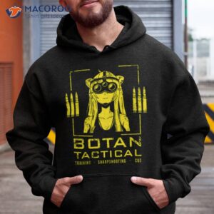 botan tactical yellow hololive shirt hoodie