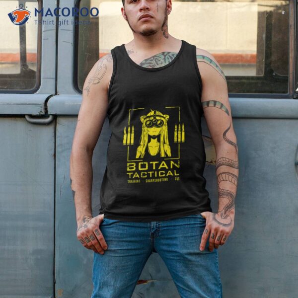 Botan Tactical Yellow Hololive Shirt