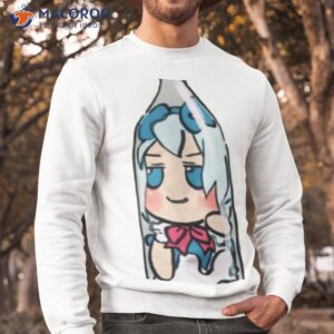 bottled cirno fumo plush touhou project shirt sweatshirt