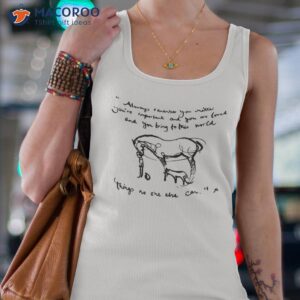 boy mole fox and horse quote always remember you matter shirt tank top 4