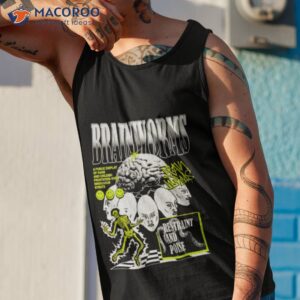 brainworms electric wormaloo shirt tank top 1