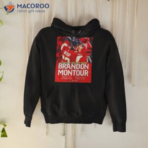 brandon montour 5 goals in the first round shirt hoodie