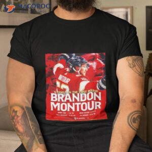 brandon montour 5 goals in the first round shirt tshirt