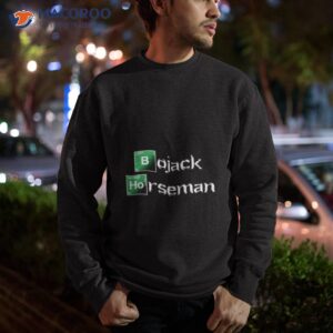 breaking bojack logo breaking bad bojack horseman shirt sweatshirt