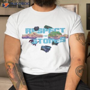 Brian F Respect The Stones Shirt