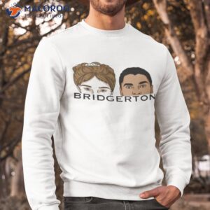 bridgerton s1 minimalistic faces shirt sweatshirt