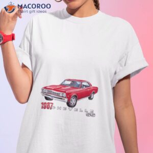 bright red 1967 chevelle super sport shirt tshirt 1