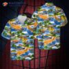 British Royal Navy Fleet Air Arm Fairey Fulmar Mk.ii Hawaiian Shirt