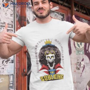 brook the soulking op anime retro comic shirt tshirt 1