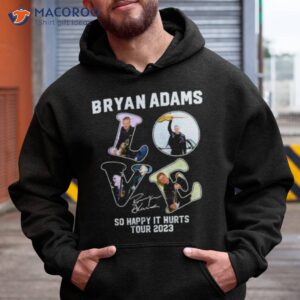 Bryan Adams Tour 2023 T-Shirt, So Happy Hurts Tour Shirt