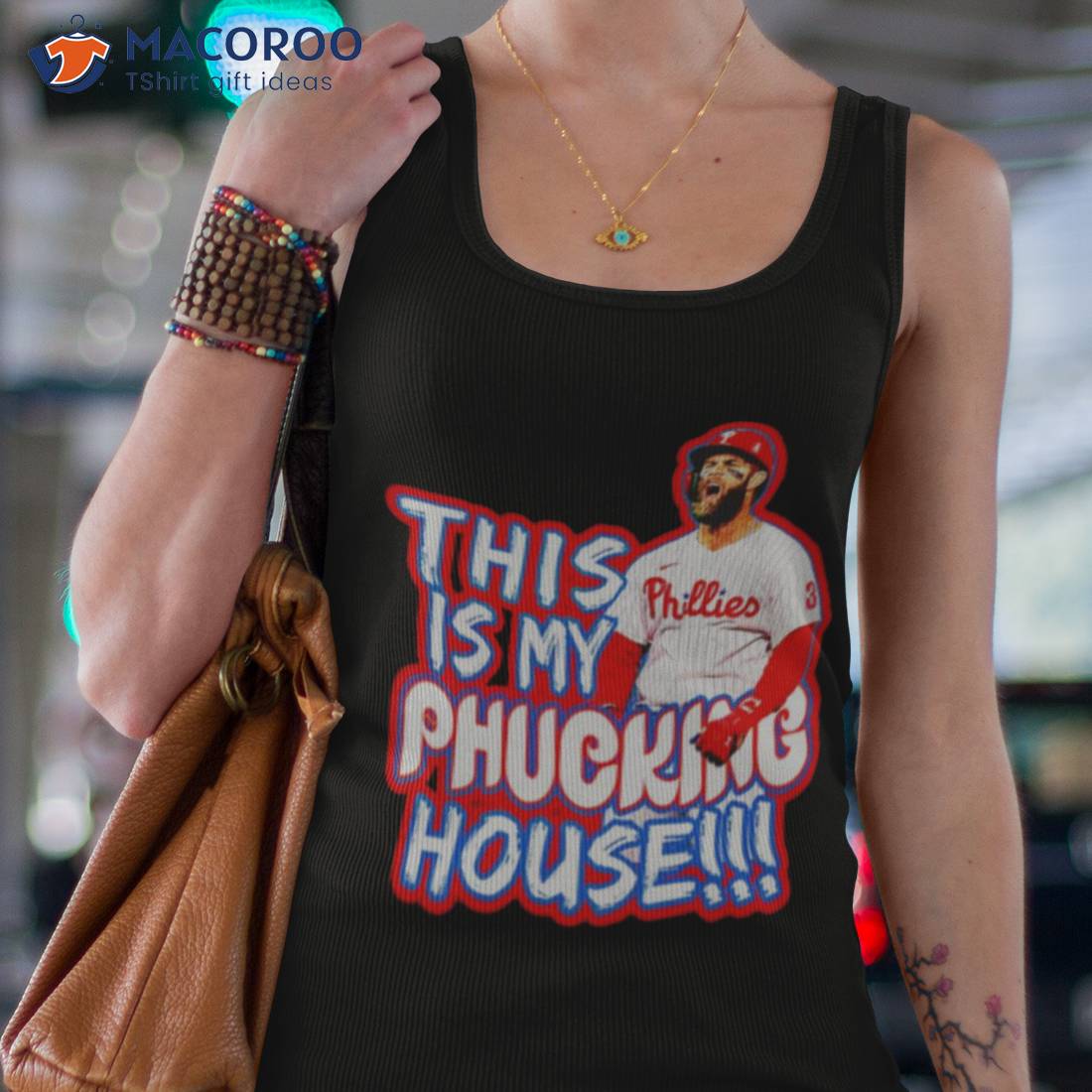 Bryce Harper My Phucking House No Spray Shirt Bryce Harper My Phucking House No Spray Shirt