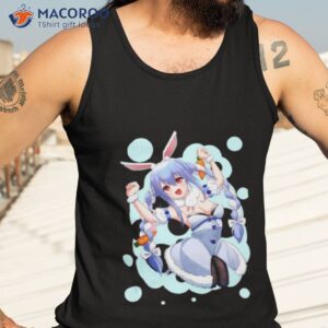 bunny girl usada pekora hololive shirt tank top 3