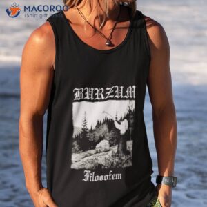 burzum filosofem shirt tank top