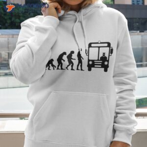 Bus Driver Monkey Evolution Line Shirt