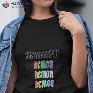 buy from my pride month demon shirt tshirt