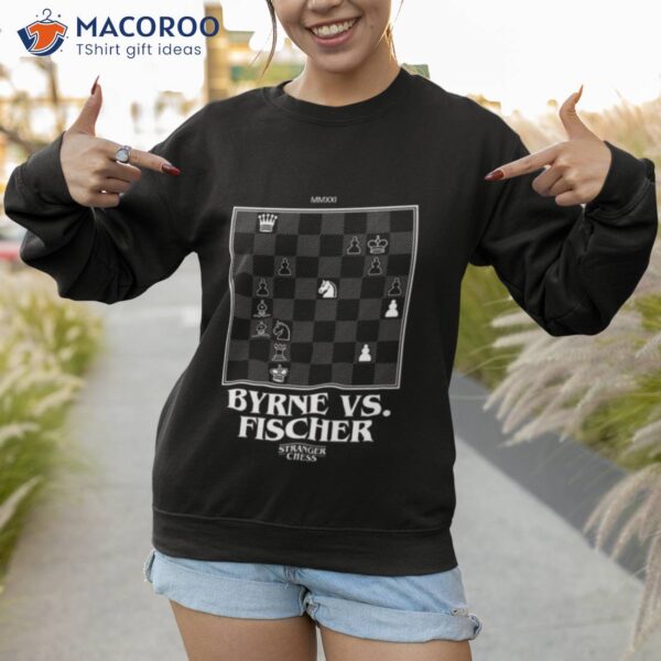 Byrne Vs Fischer Final Round Chess Grand Master Shirt