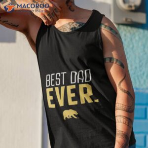 cal bears best dad ever logo fathers day t shirt tank top 1