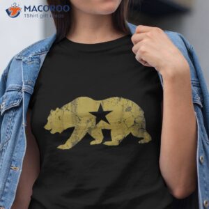 california golden state bear vintage distressed graphic shirt tshirt