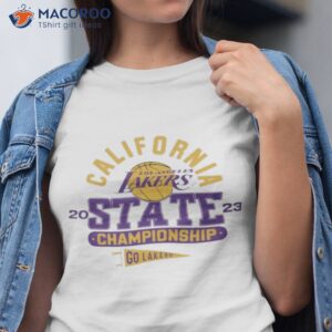 california los angeles lakers 2023 state championship go lakers shirt tshirt