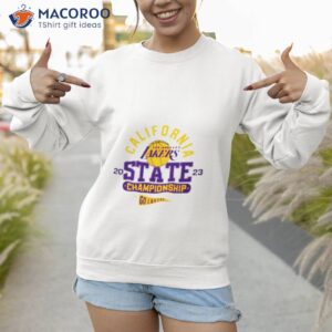 california los angeles lakers 2023 state championship shirt sweatshirt