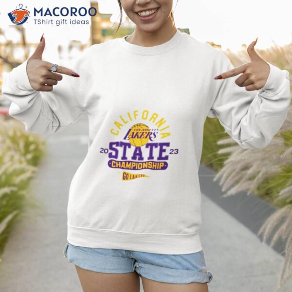 California Los Angeles Lakers 2023 State Championship Shirt