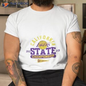 california los angeles lakers state championship go lakers 2023 shirt tshirt