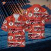 California Riverside Fire Department Ladder Truck Hawaiian Shirt