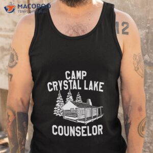 camp crystal lake counselor t shirt tank top