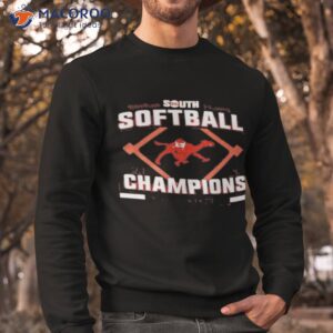 campbell fighting camels 2023 big south softball regular season champions t shirt sweatshirt