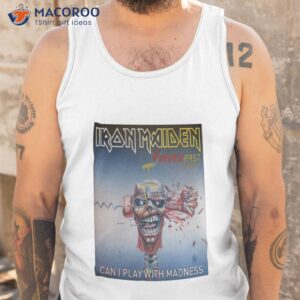 can i play with madness iron maiden the future past tour 2023 shirt tank top