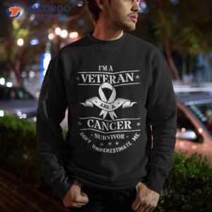 cancer survivor veteran chemotherapy warrior shirt sweatshirt