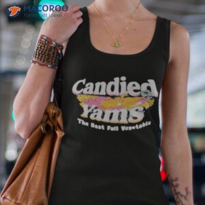 candied yams the best fall vegetable shirt tank top 4