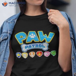 canine patrol design icons shirt tshirt 1
