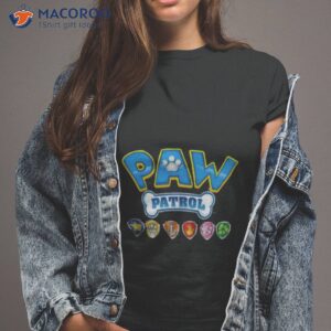 canine patrol design icons shirt tshirt 2