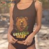 Cannabis Bear Brown Bear Smoking Shirt