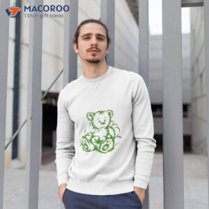 cannabis stoner bear smoking bear shirt sweatshirt 1