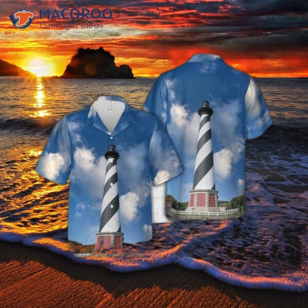 Cape Hatteras Lighthouse Hawaiian Shirt