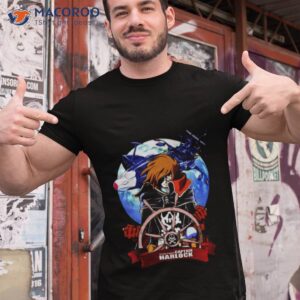 captain harlock space pirate captain harlock shirt tshirt 1