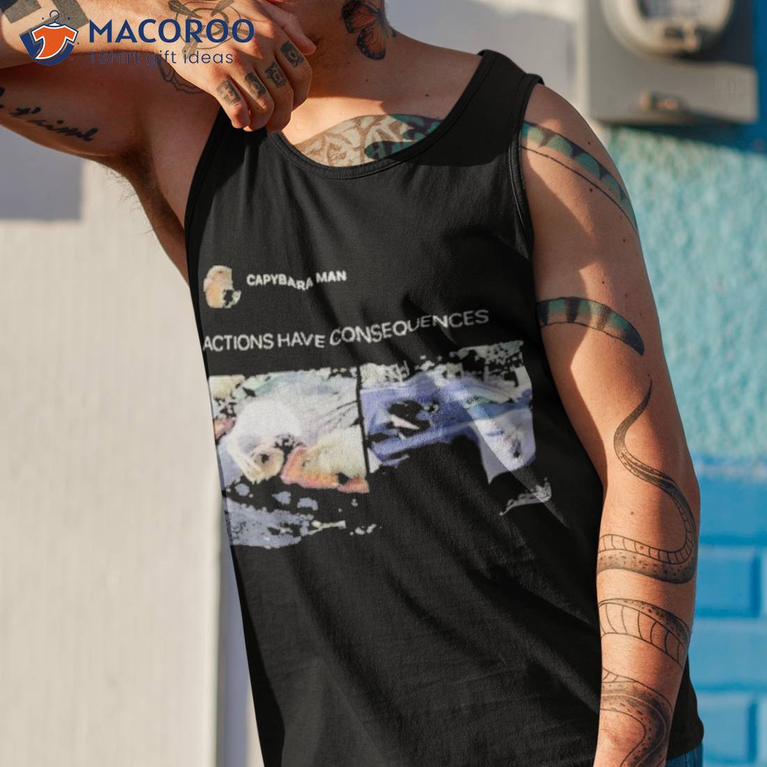 Capybara Man Store Consequences Shirt Capybara Man Store Consequences Shirt