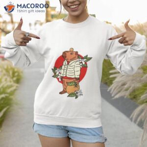 capybara oranges shirt sweatshirt