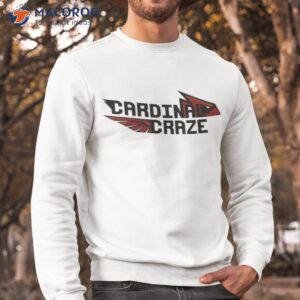 Cardinal Craze Logo Shirt 2 cardinal craze logo shirt sweatshirt