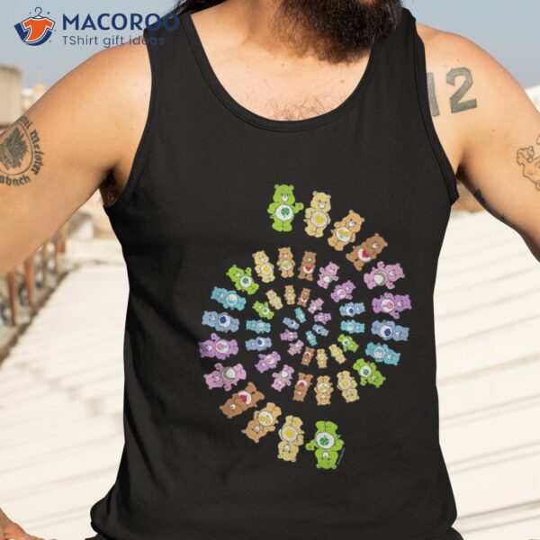 Care Bears Rainbow Group Spiral Shirt