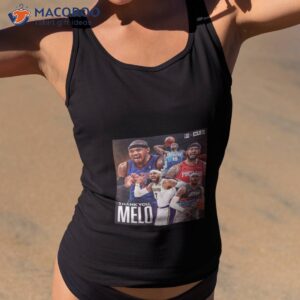 carmelo anthony for everything you gave to the game t shirt tank top 2