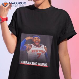 carmelo anthony has announced his retirement from the nba after 19 seasons t shirt tshirt 1