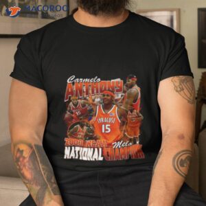 carmelo anthony syracuse shirt tshirt