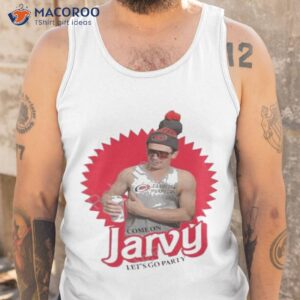 carolina hurricanes come on jarvy lets go party shirt tank top