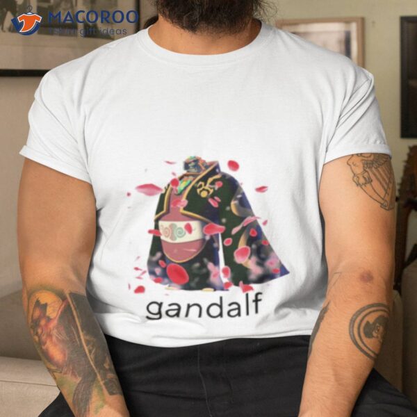 Cartoon Gandalf Funny Shirt