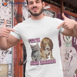 cat and beagle fuck bob barker shirt tshirt 1