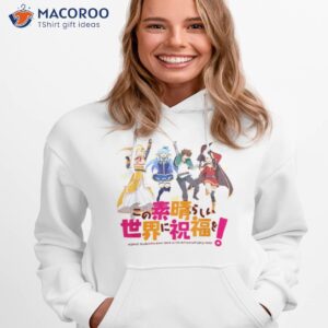 celebrating konosuba artwork shirt hoodie 1