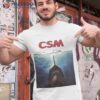 Chainsaw Man X Jaws Csm Blu-ray Shirt